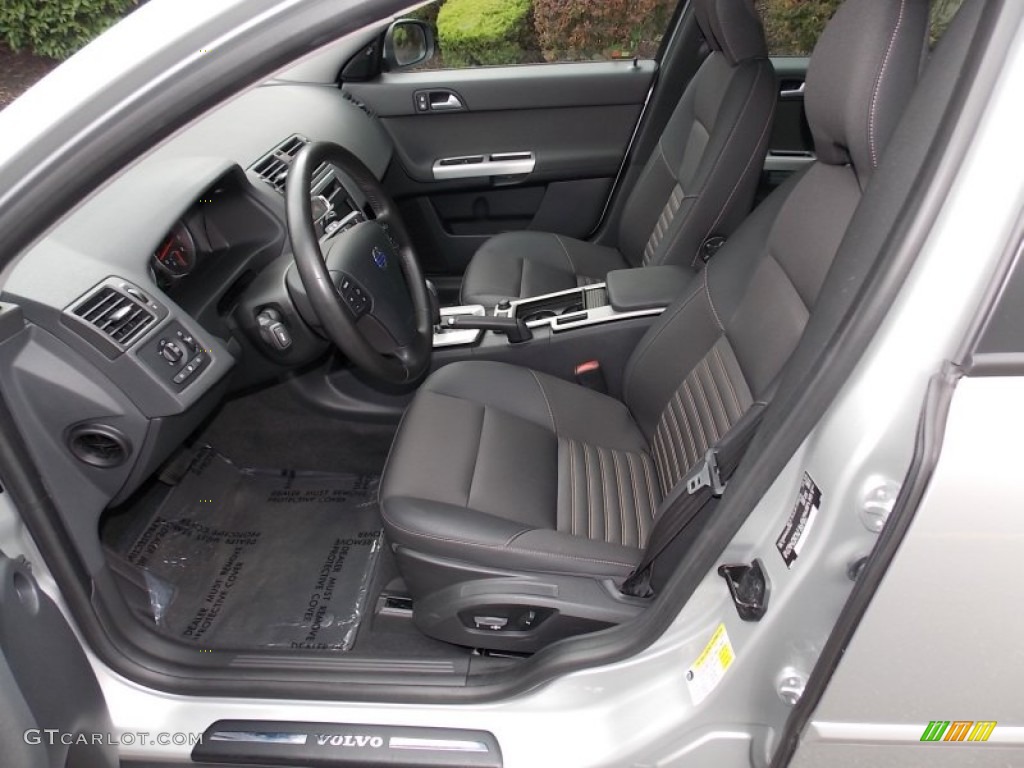 Dalaro Off Black T-Tec Interior 2010 Volvo V50 2.4i Photo #105339456