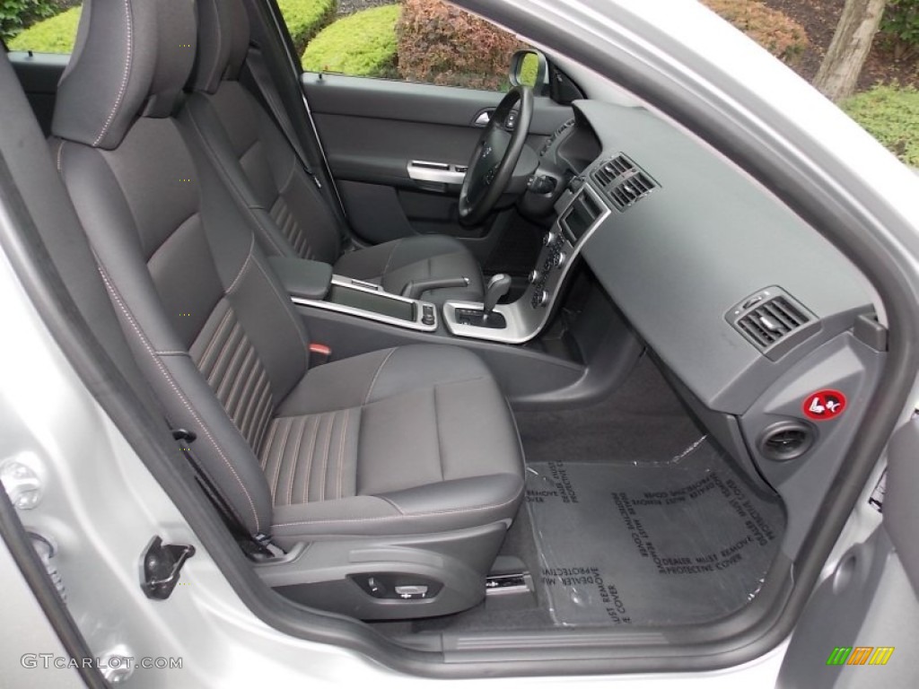 2010 V50 2.4i - Silver Metallic / Dalaro Off Black T-Tec photo #20