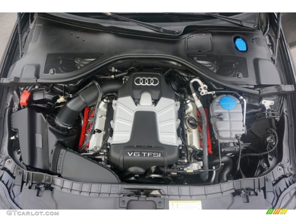 2012 Audi A6 3.0T quattro Sedan Engine Photos