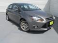 Sterling Gray 2013 Ford Focus Titanium Hatchback