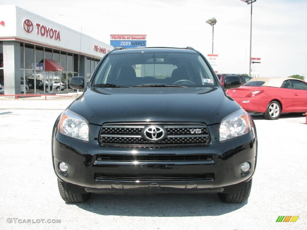 2008 RAV4 Sport V6 - Black / Dark Charcoal photo #3