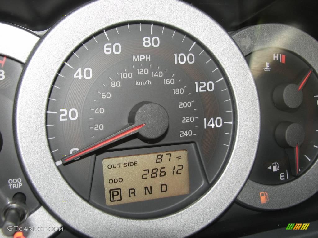 2008 RAV4 Sport V6 - Black / Dark Charcoal photo #14