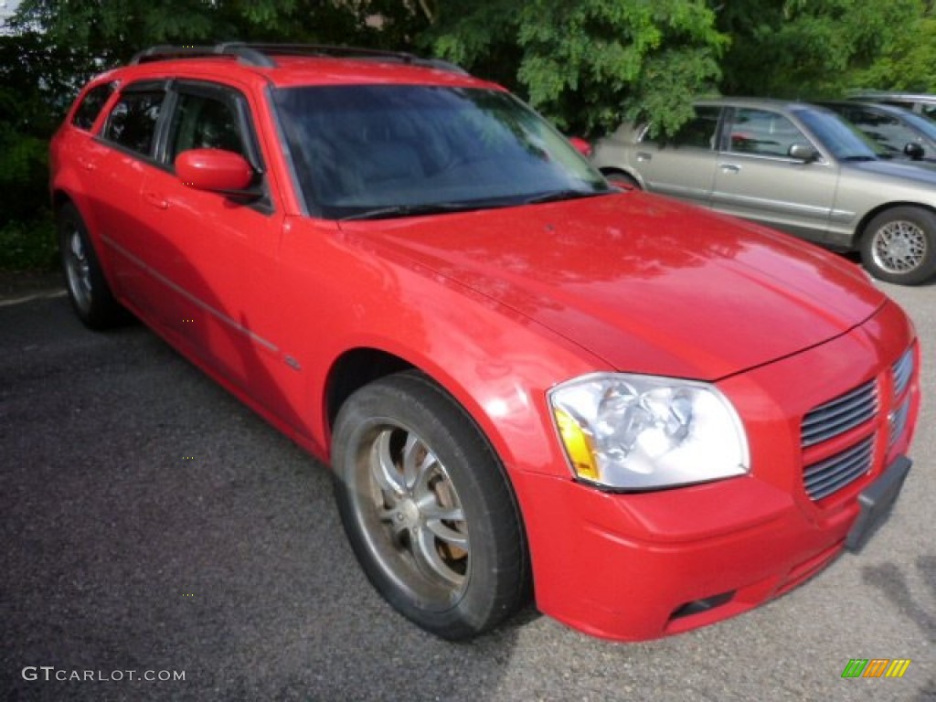 2007 Magnum SXT - TorRed / Dark Slate Gray/Light Slate Gray photo #4