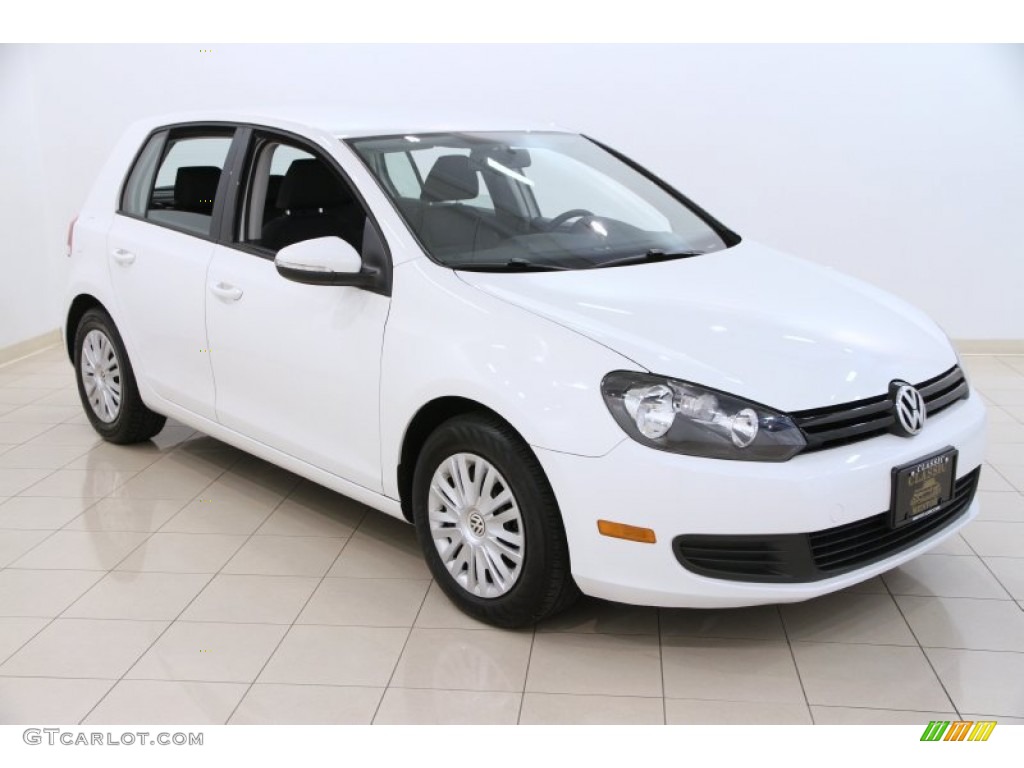 2012 Golf 4 Door - Candy White / Titan Black photo #1