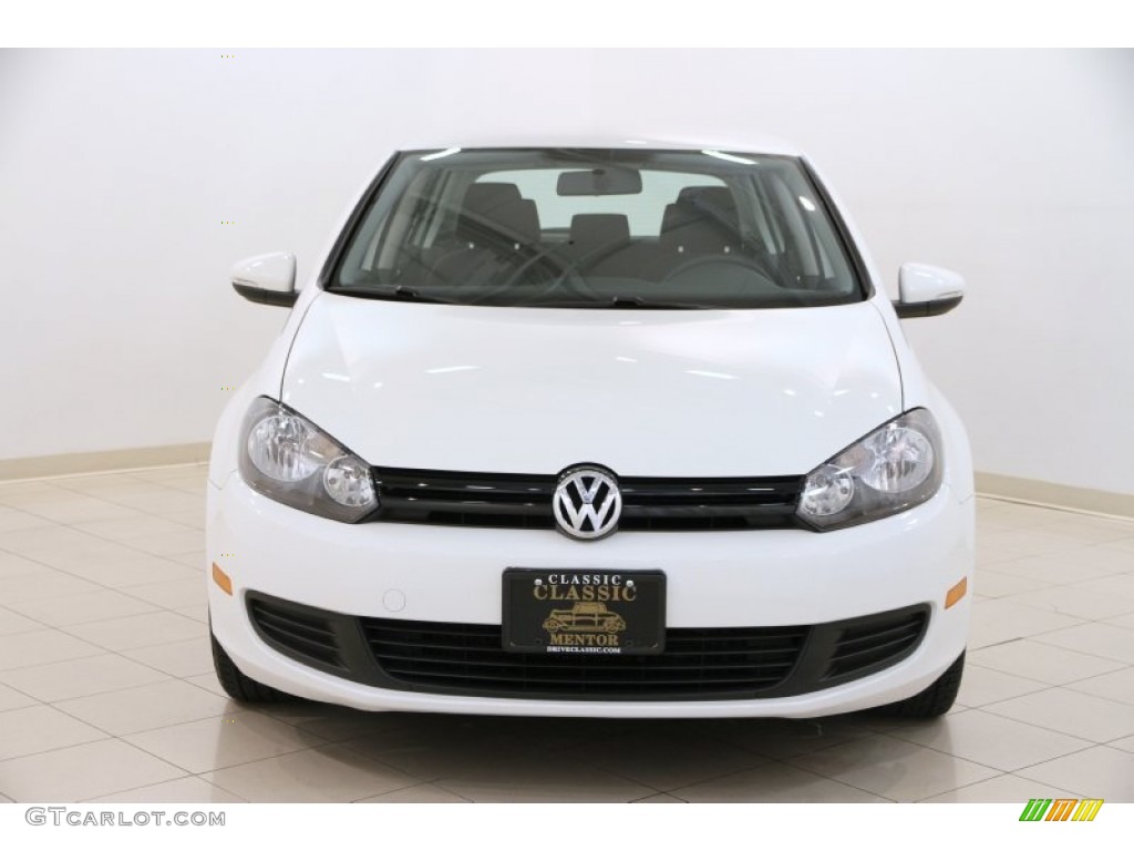 2012 Golf 4 Door - Candy White / Titan Black photo #2