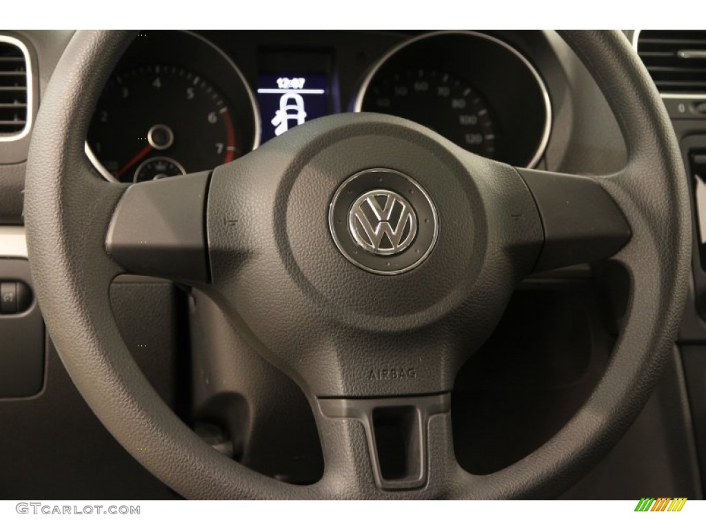 2012 Golf 4 Door - Candy White / Titan Black photo #6
