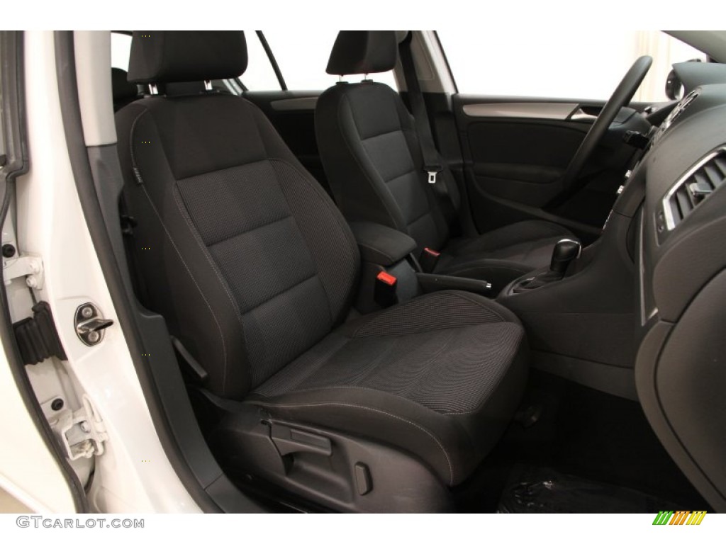 2012 Golf 4 Door - Candy White / Titan Black photo #10
