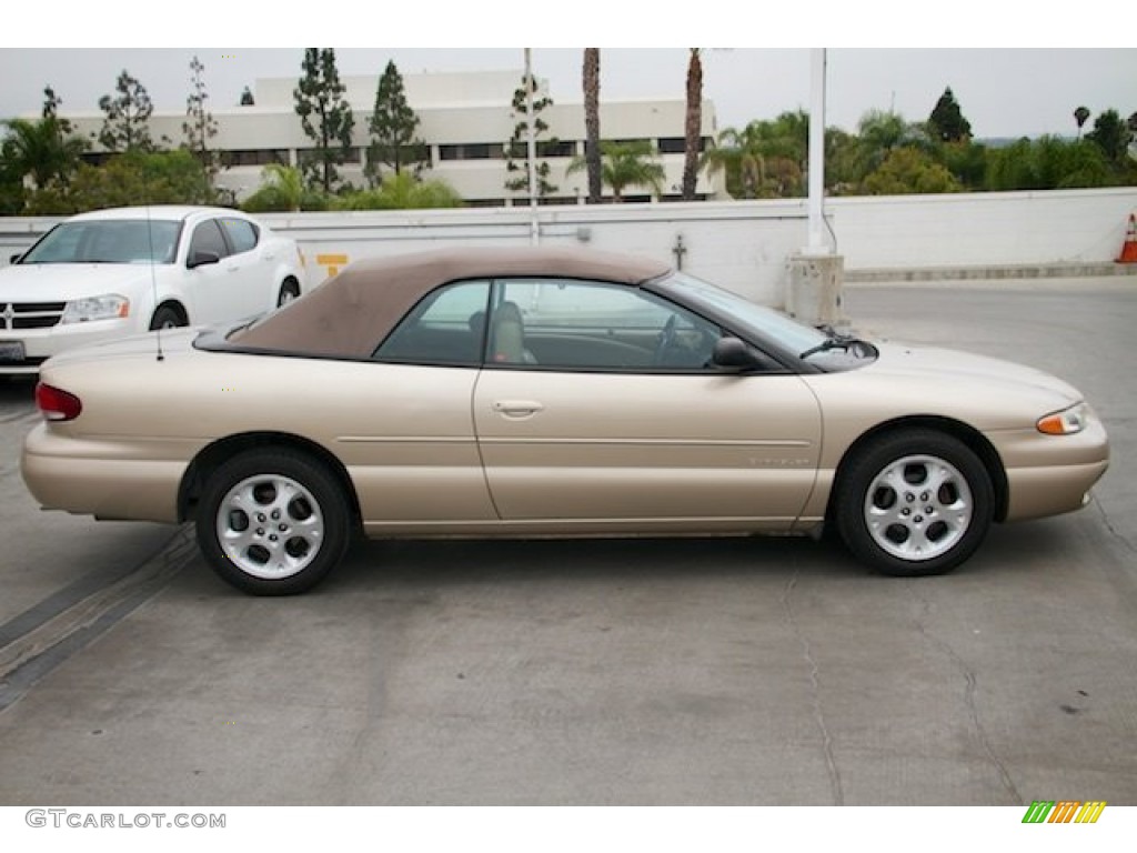 2000 Sebring JXi Convertible - Champagne Pearl / Camel photo #19