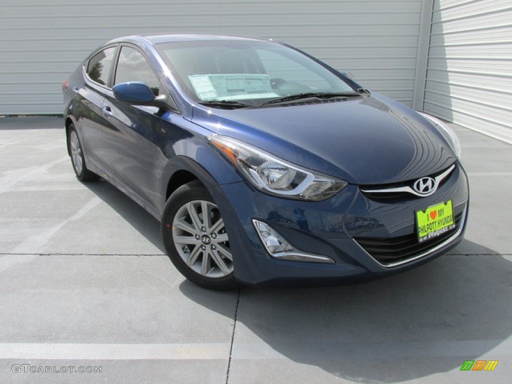 2016 Elantra SE - Blue / Gray photo #1
