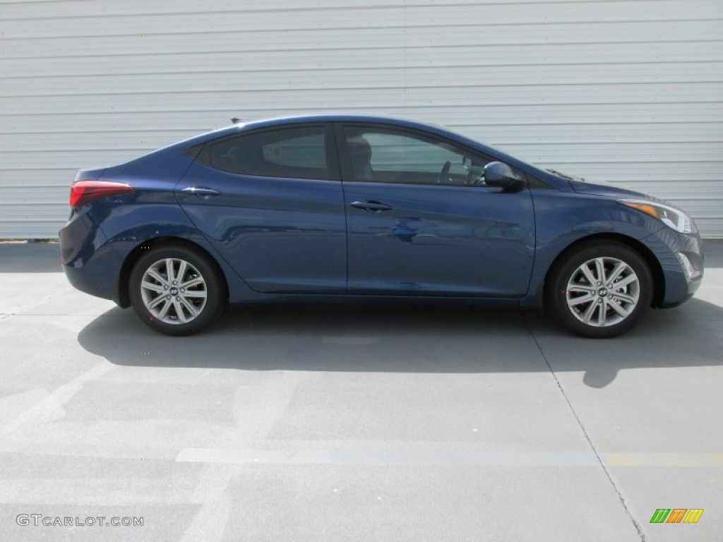 2016 Elantra SE - Blue / Gray photo #3