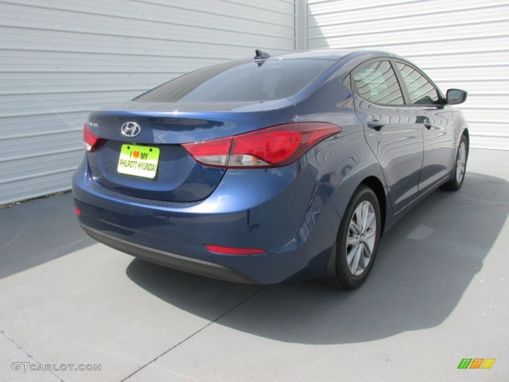 2016 Elantra SE - Blue / Gray photo #4
