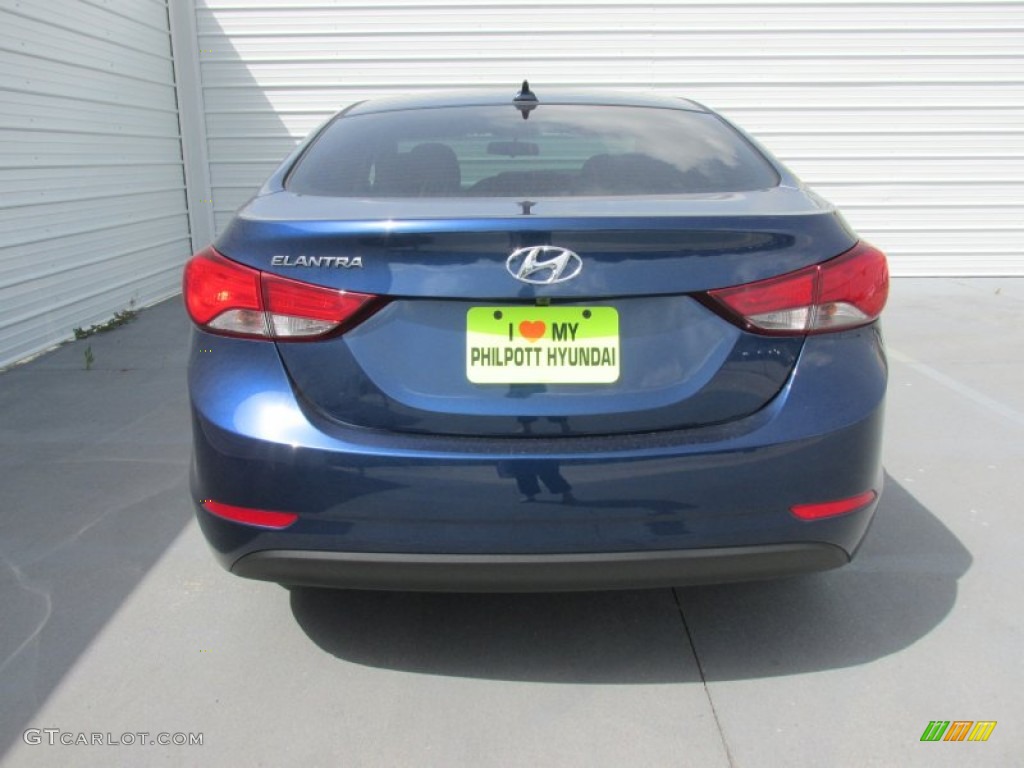 2016 Elantra SE - Blue / Gray photo #5