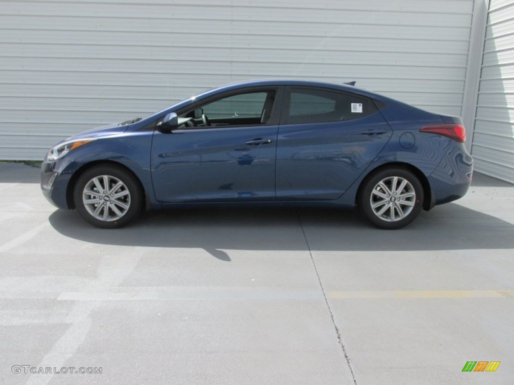 2016 Elantra SE - Blue / Gray photo #6
