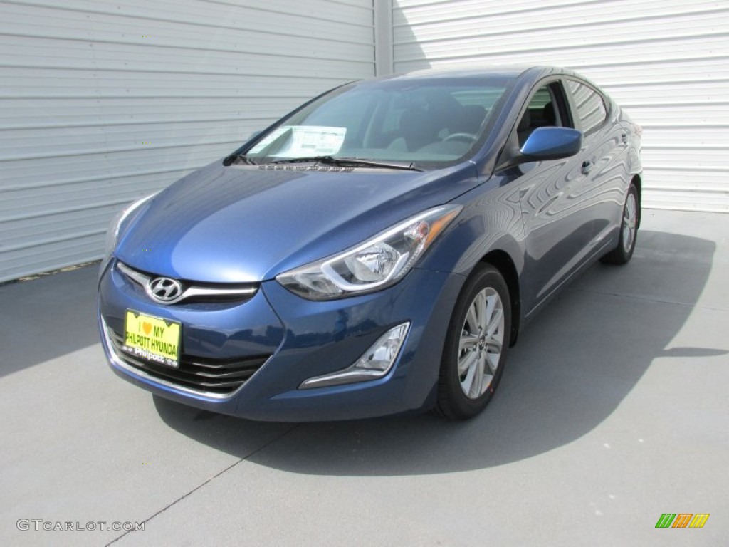 2016 Elantra SE - Blue / Gray photo #7