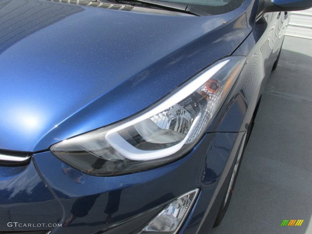 2016 Elantra SE - Blue / Gray photo #9