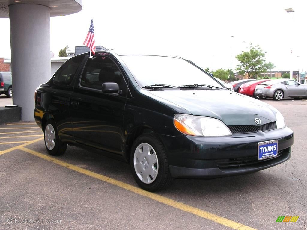2001 ECHO Coupe - Electric Green / Shadow Gray photo #3