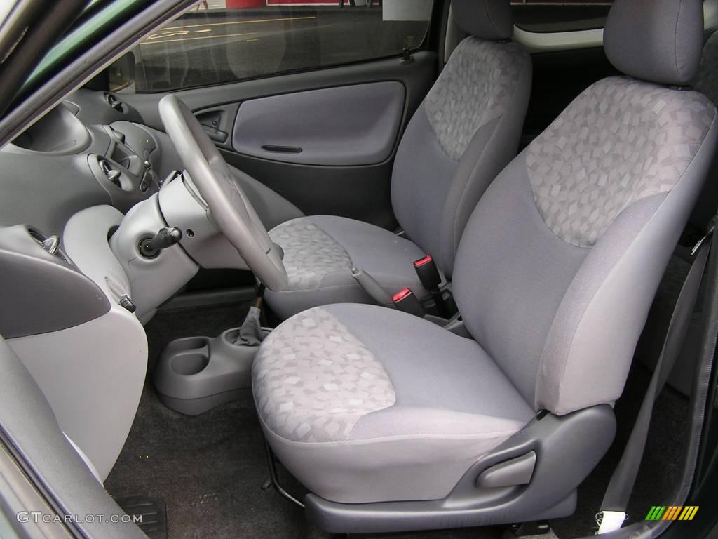 2001 ECHO Coupe - Electric Green / Shadow Gray photo #7