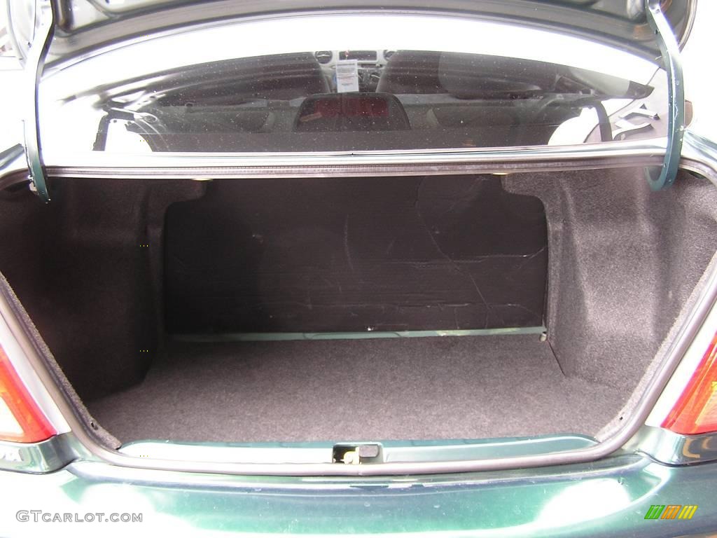 2001 ECHO Coupe - Electric Green / Shadow Gray photo #14