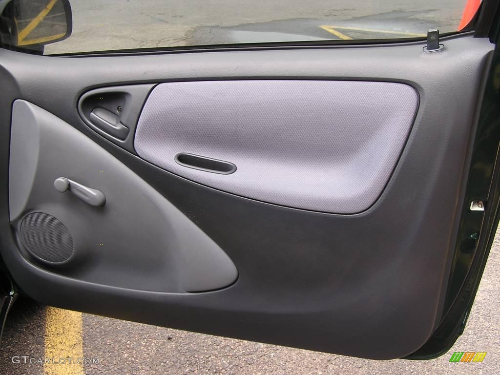 2001 ECHO Coupe - Electric Green / Shadow Gray photo #15
