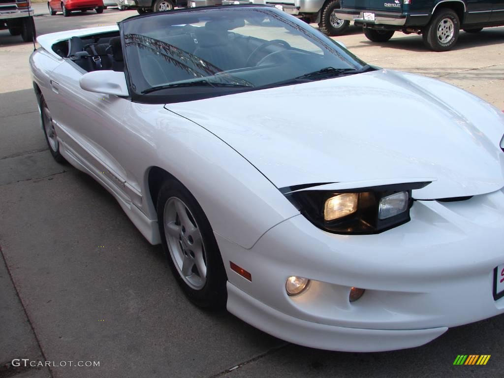 1998 Firebird Convertible - Arctic White / Dark Pewter photo #8