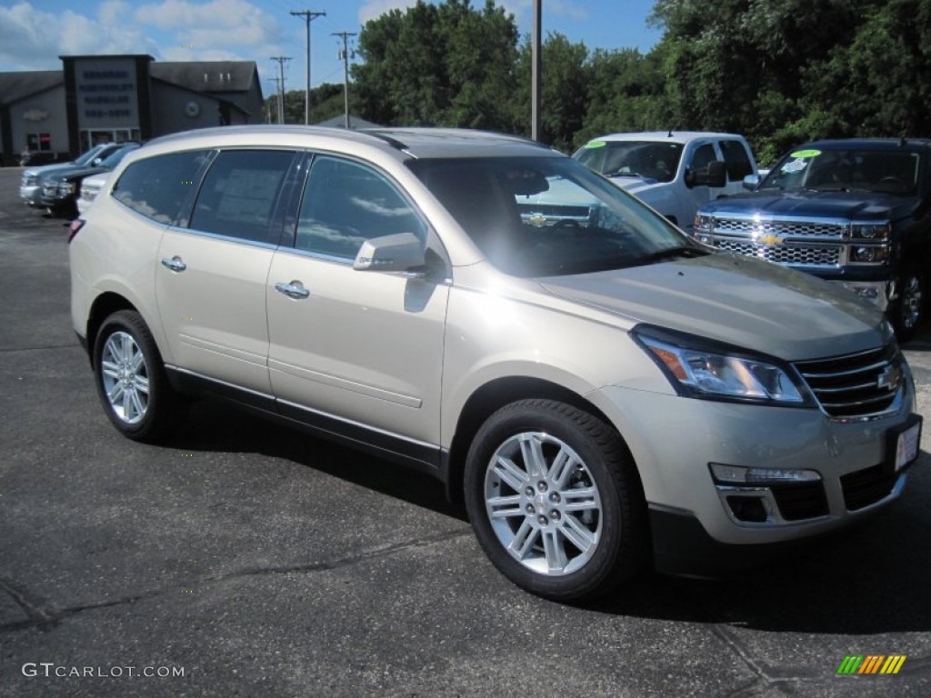 2015 Traverse LT AWD - Champagne Silver Metallic / Ebony photo #13