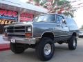 1987 Charcoal Pearl Metallic Dodge Ramcharger LE 150 4x4  photo #2