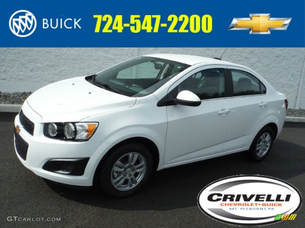 Summit White Chevrolet Sonic