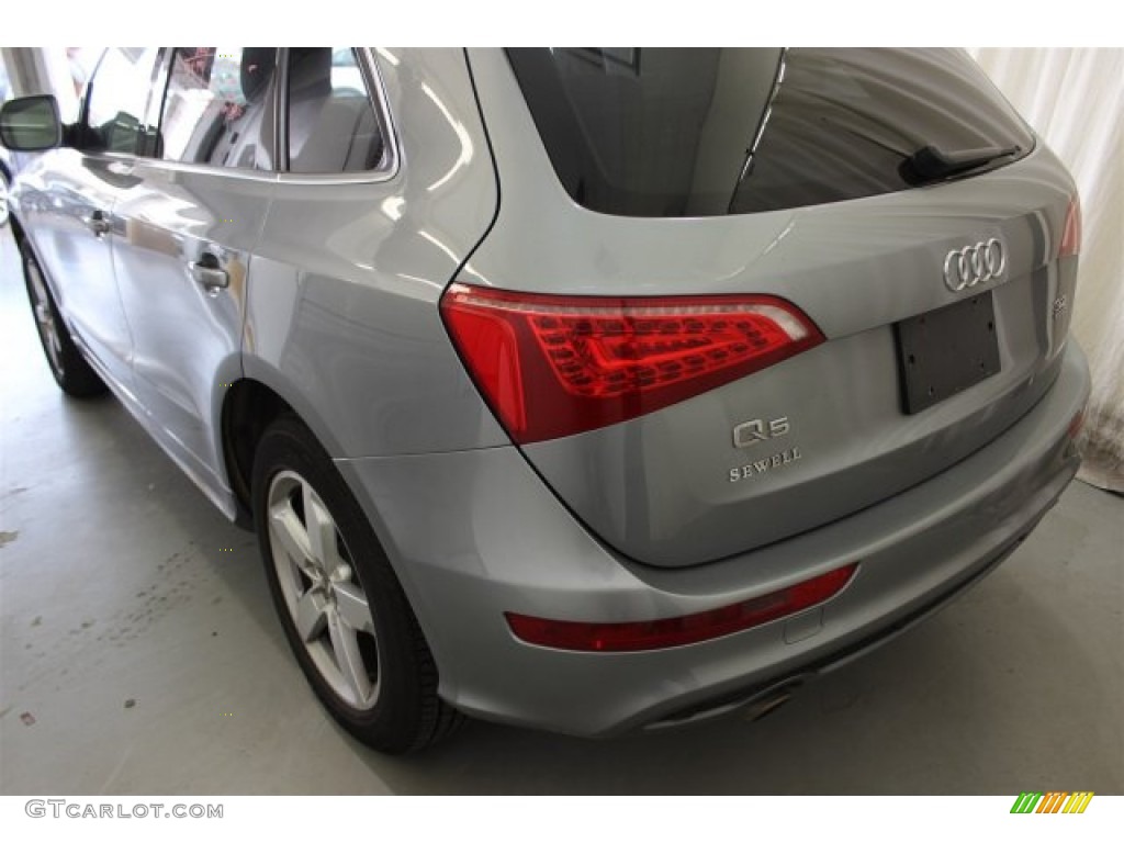 2011 Q5 3.2 quattro - Ice Silver Metallic / Light Gray photo #6