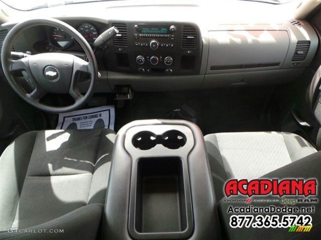 2011 Silverado 1500 LS Crew Cab - Sheer Silver Metallic / Dark Titanium photo #21