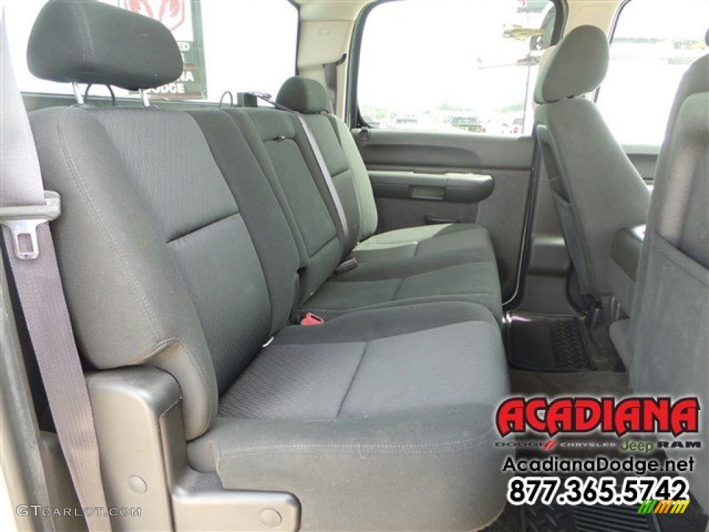 2011 Silverado 1500 LS Crew Cab - Sheer Silver Metallic / Dark Titanium photo #24