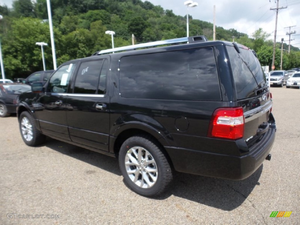 2015 Expedition EL Limited 4x4 - Tuxedo Black Metallic / Ebony photo #6