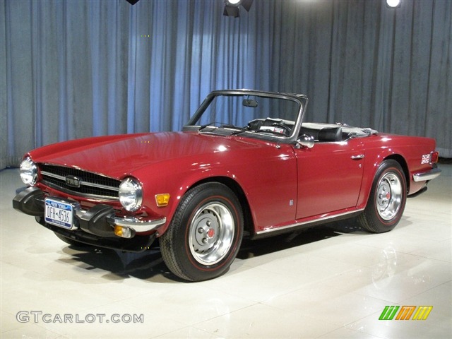 1974 Triumph TR6 Standard TR6 Model Exterior Photos