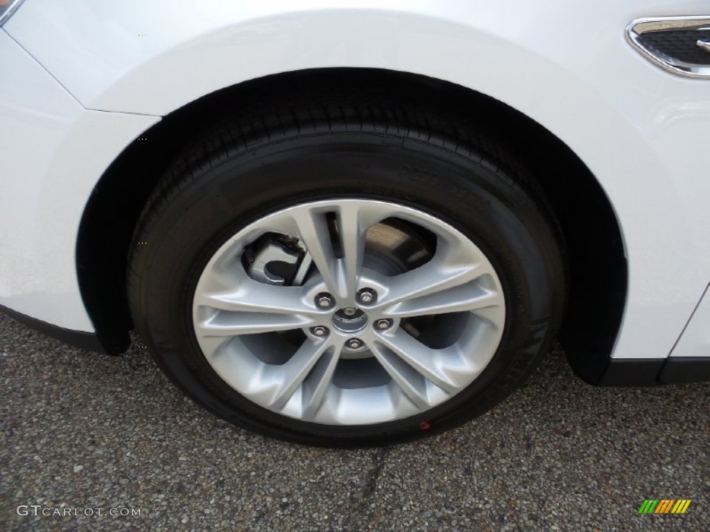 2015 Taurus SEL - Oxford White / Dune photo #10