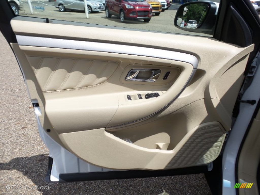 2015 Taurus SEL - Oxford White / Dune photo #14