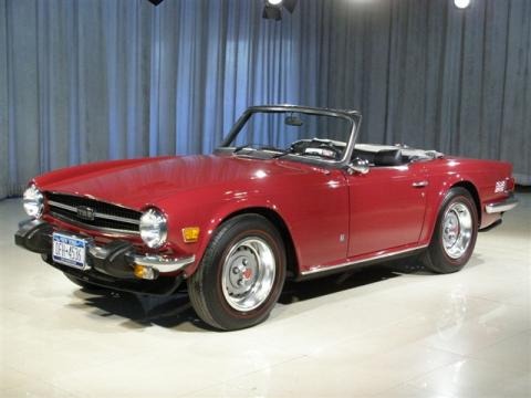 Triumph TR6 Colors by Year