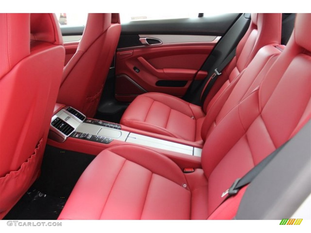 2015 Porsche Panamera Turbo Rear Seat Photo #105354103