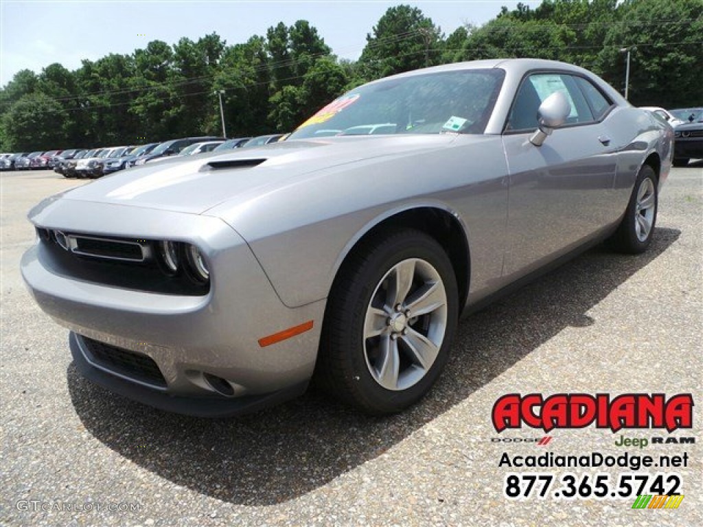2015 Challenger SXT - Billet Silver Metallic / Black/Tungsten photo #1