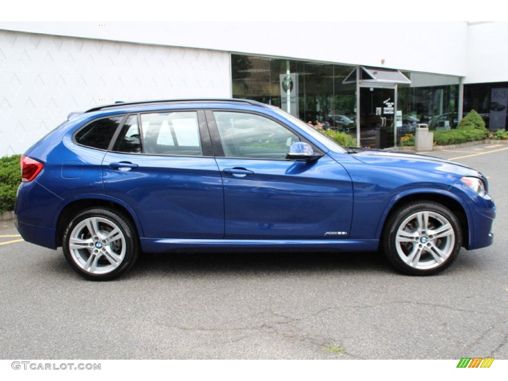 Le Mans Blue Metallic 2015 BMW X1 xDrive28i Exterior Photo #105354949
