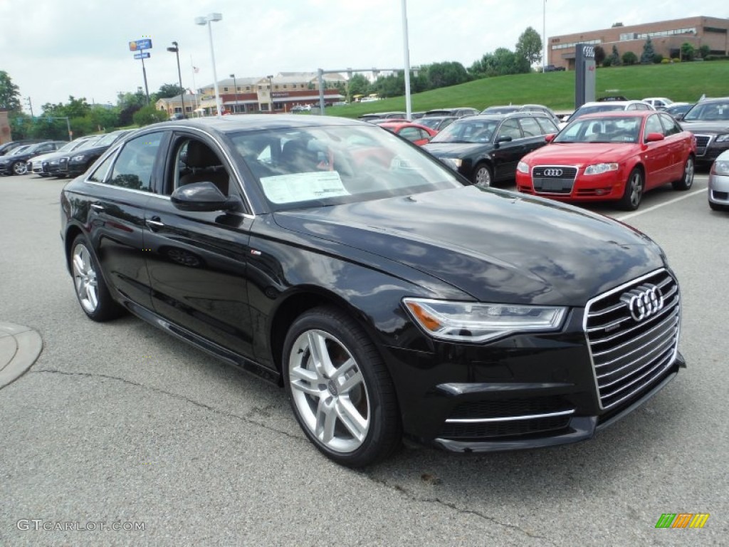 2016 A6 2.0 TFSI Premium Plus quattro - Havanna Black Metallic / Nougat Brown photo #9