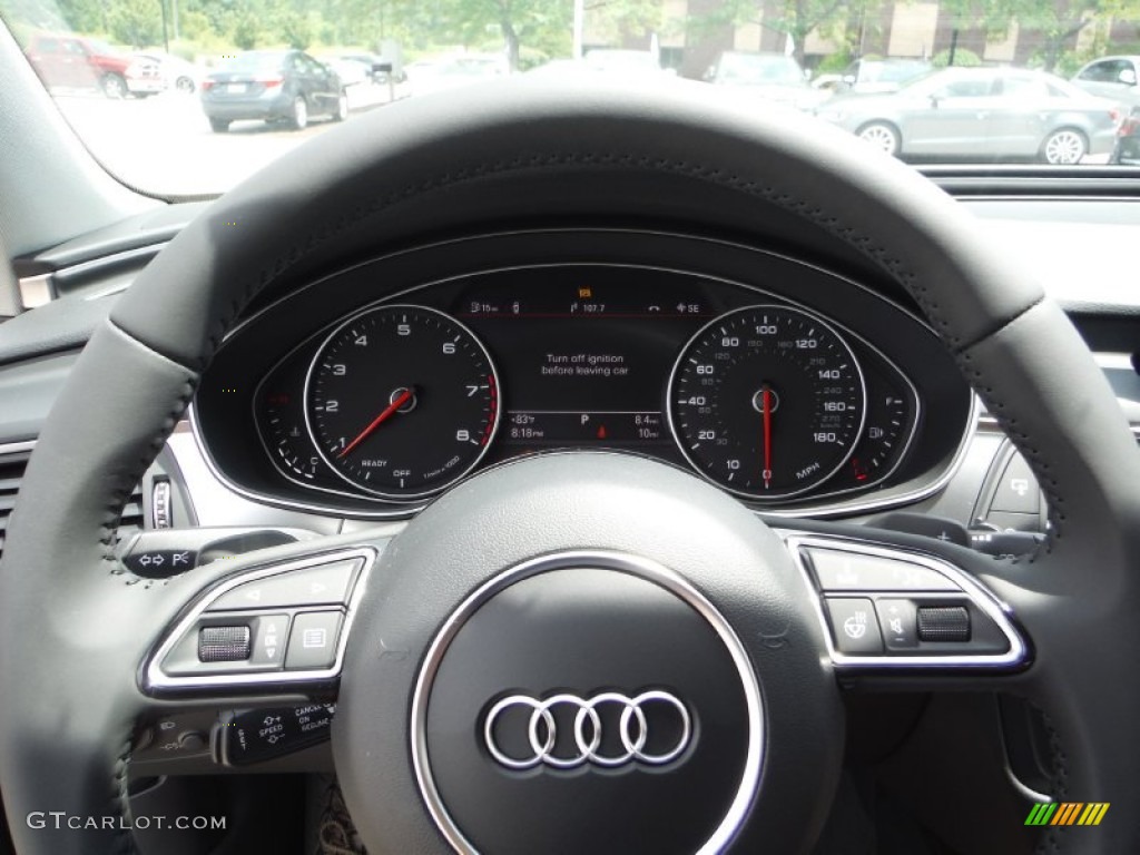 2016 A6 2.0 TFSI Premium Plus quattro - Havanna Black Metallic / Nougat Brown photo #30