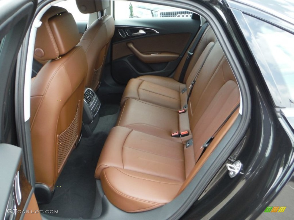 2016 A6 2.0 TFSI Premium Plus quattro - Havanna Black Metallic / Nougat Brown photo #31
