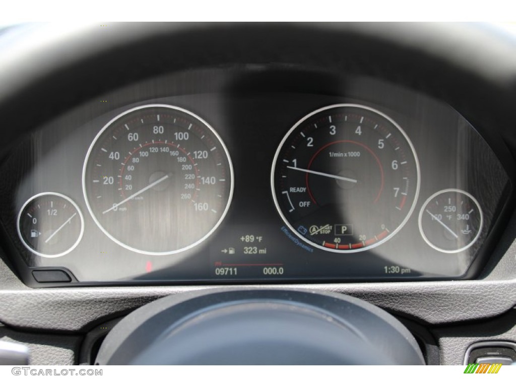 2015 BMW 4 Series 428i xDrive Gran Coupe Gauges Photo #105356209