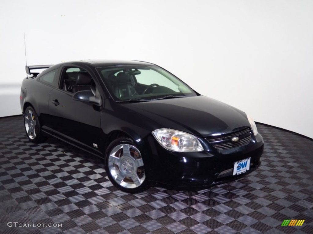 2007 Cobalt SS Coupe - Black / Ebony photo #3