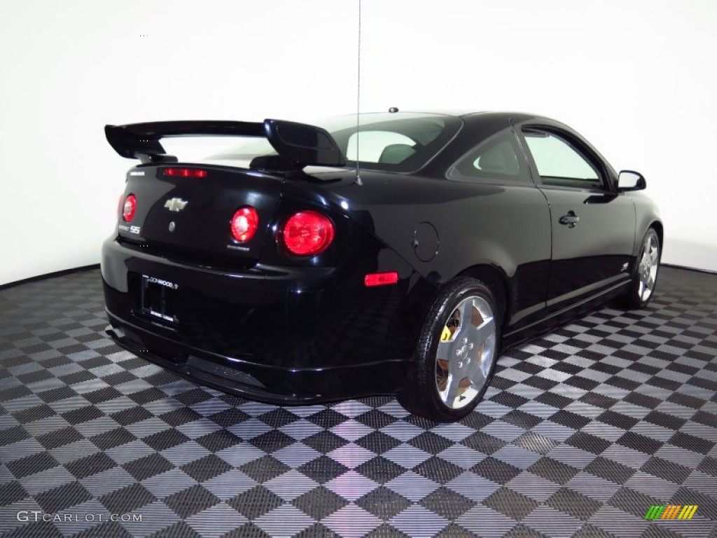 2007 Cobalt SS Coupe - Black / Ebony photo #10