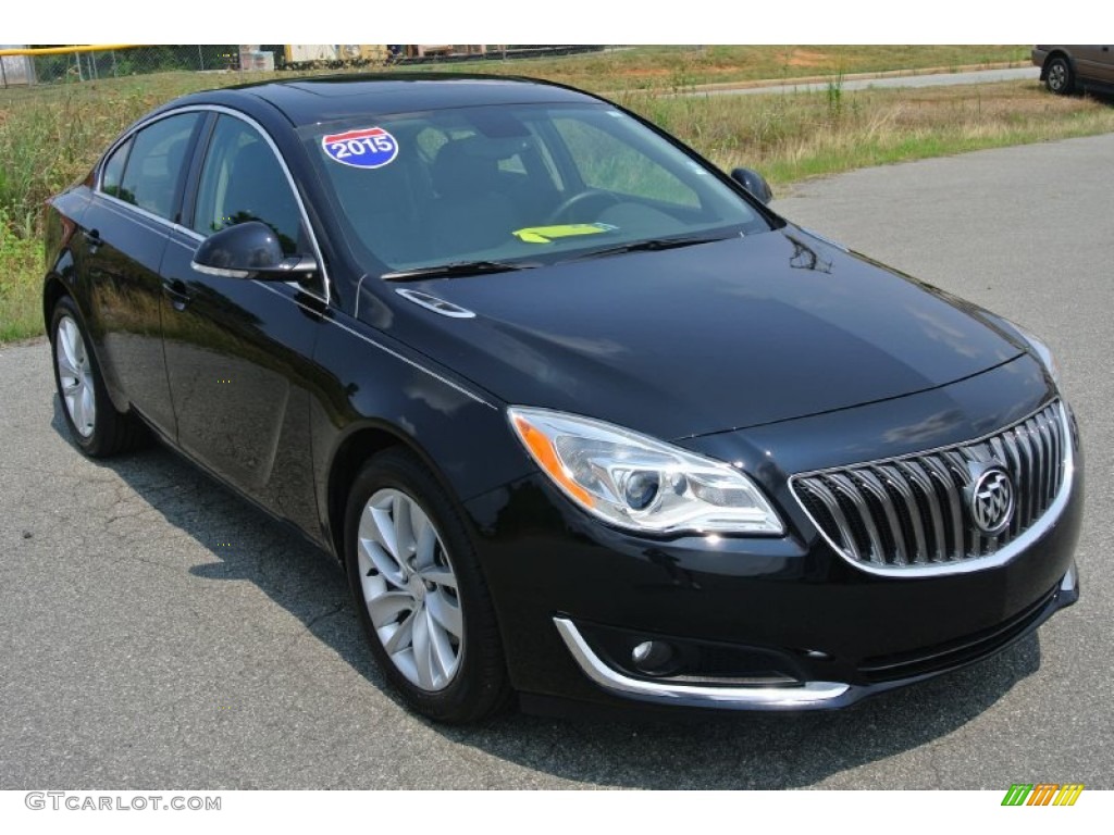 Black Onyx 2015 Buick Regal FWD Exterior Photo #105356935