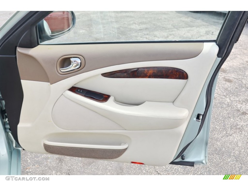 2008 S-Type 3.0 - Seafrost Metallic / Ivory photo #16