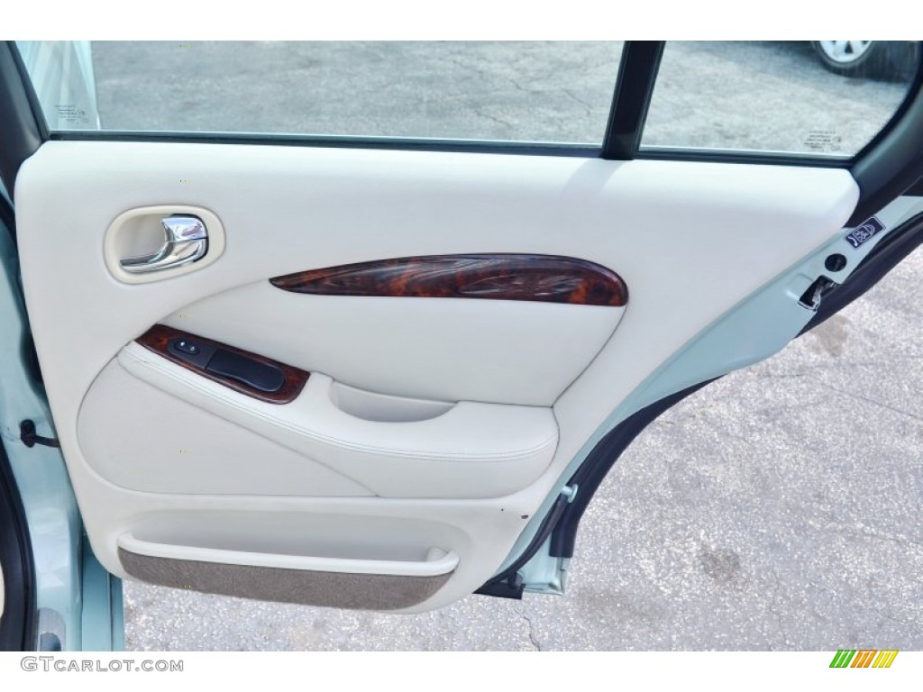 2008 S-Type 3.0 - Seafrost Metallic / Ivory photo #24