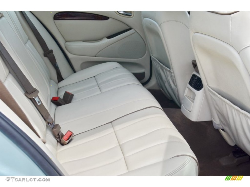 2008 S-Type 3.0 - Seafrost Metallic / Ivory photo #26