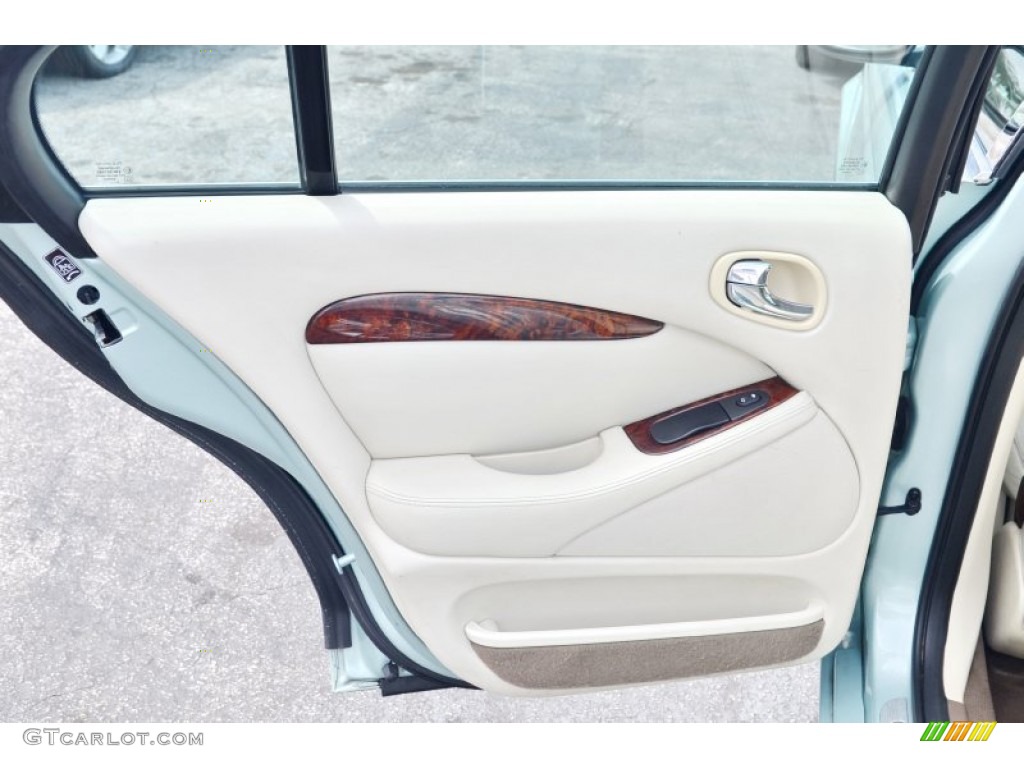 2008 S-Type 3.0 - Seafrost Metallic / Ivory photo #52