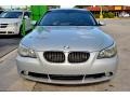 2005 Titanium Silver Metallic BMW 5 Series 545i Sedan  photo #13